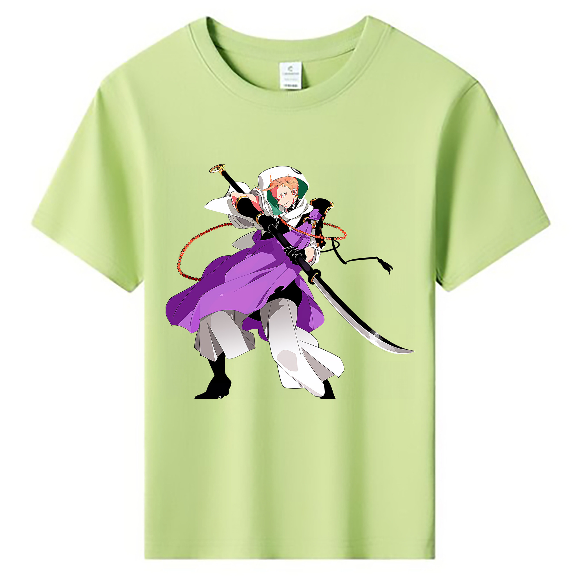 （画像用） 刀剣乱舞 Touken Ranbu 綿100％キッズTシャツ（フロントプリント）